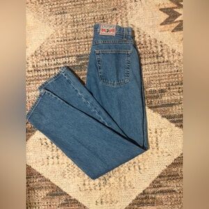 Vintage Rockies Relaxed Jeans Medium Wash Straight Leg Western - Size 9L